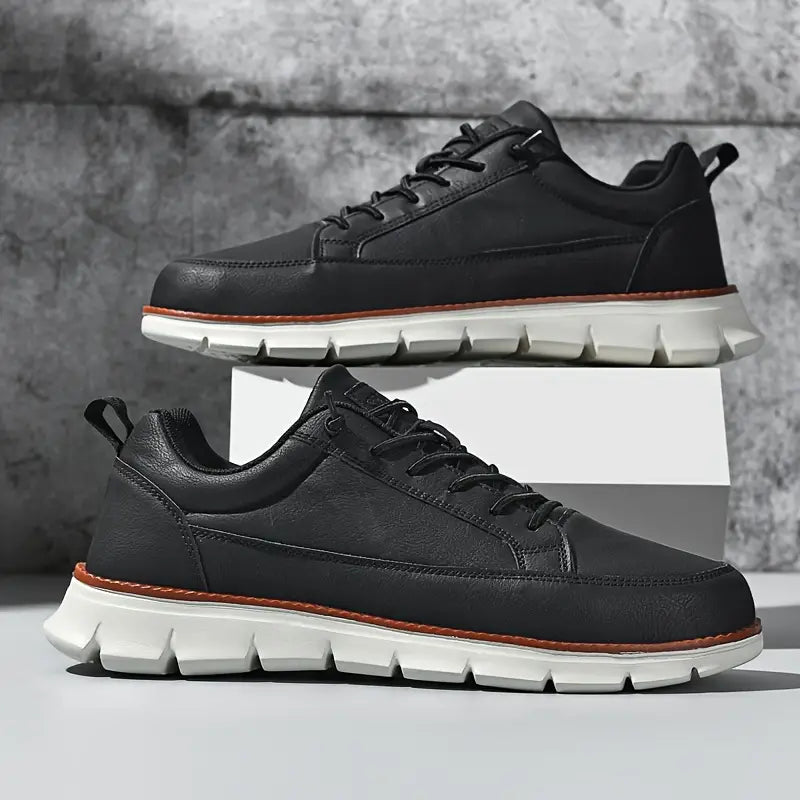 Logan | Comfortable Leather Sneakers