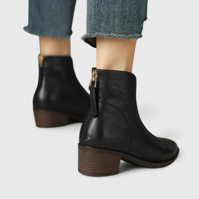 Rayna – Stylish Low Heel Boots