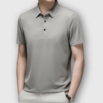 Bracciano | Silk Polo Shirt