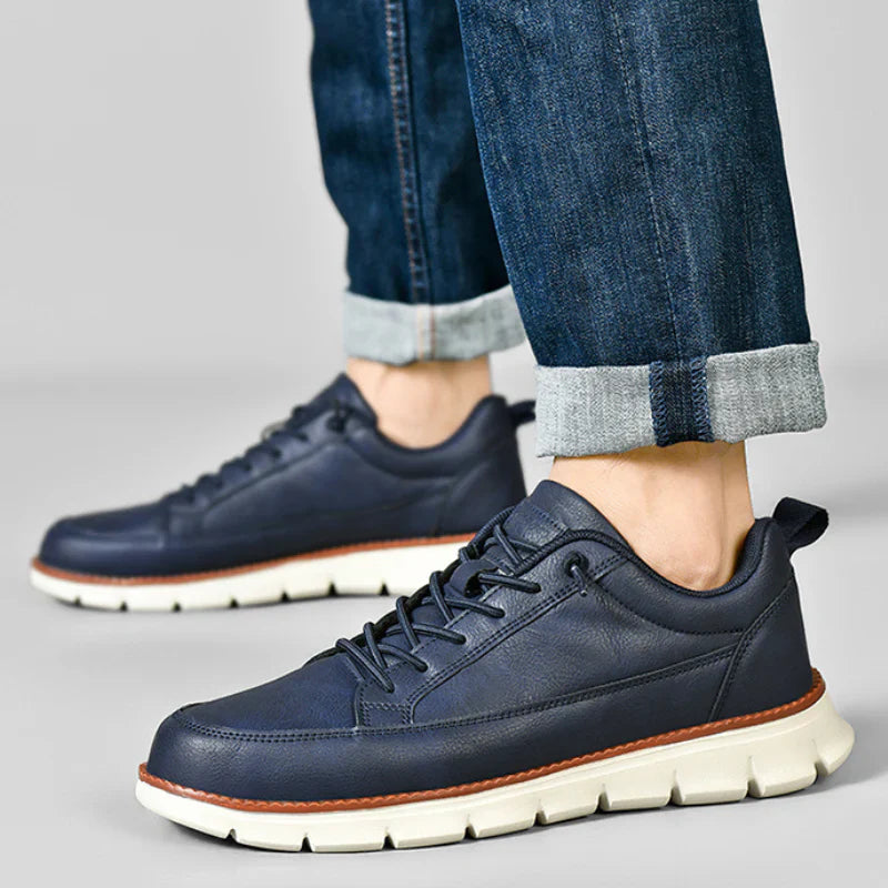 Logan | Comfortable Leather Sneakers
