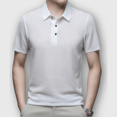 Bracciano | Silk Polo Shirt