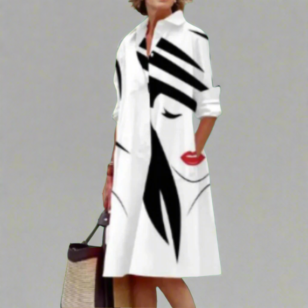 Irene – Relaxed V-Neck Tunic