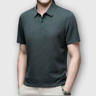 Bracciano | Silk Polo Shirt