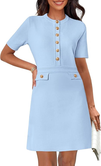 Amarisse™ | Elegant Knit Bodycon Dress