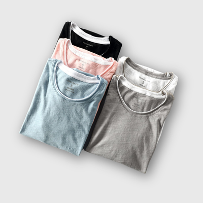 Elias | Double-Layer Crew Neck Tee