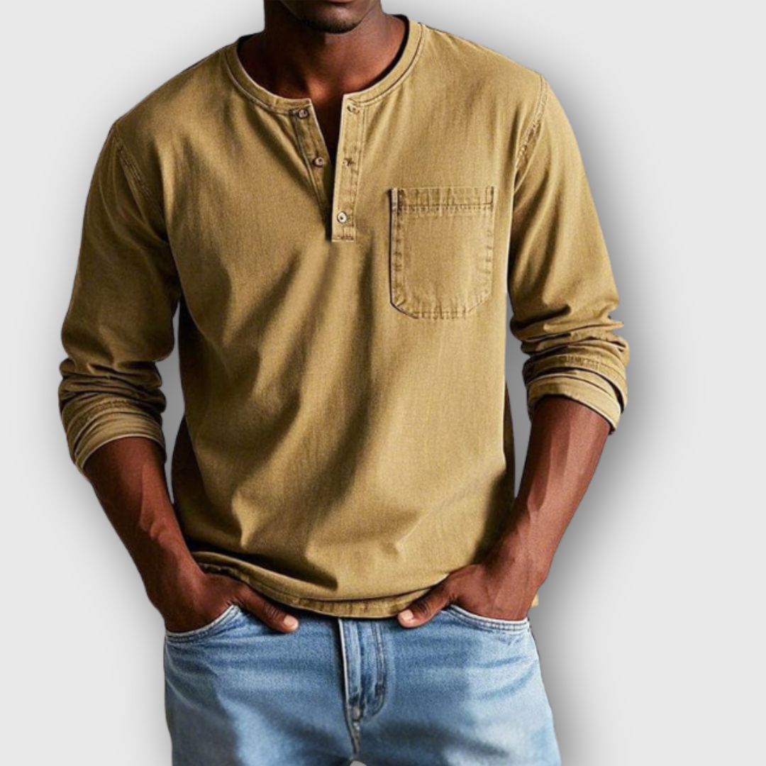 Finn | Vintage Henley