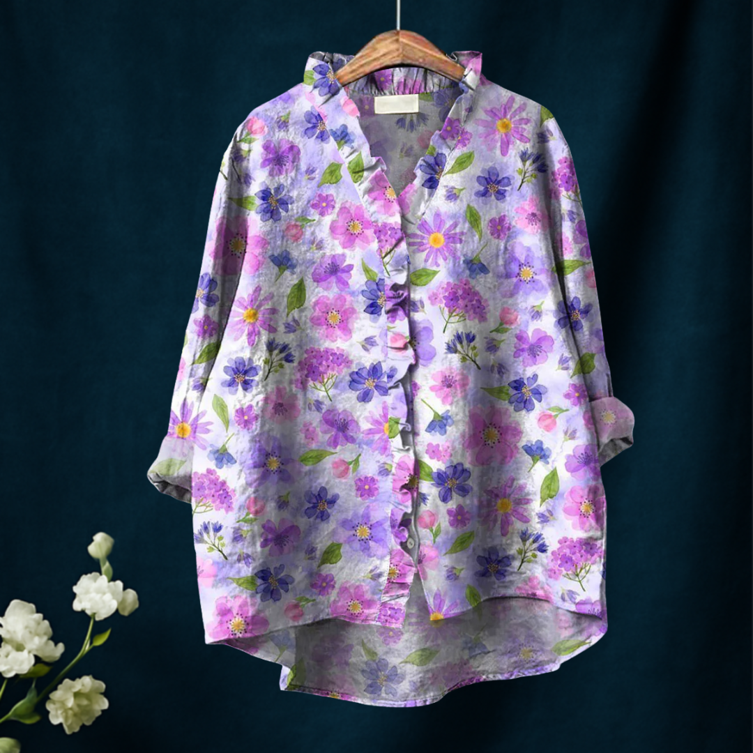 Emma – Gentle Drape Shirt