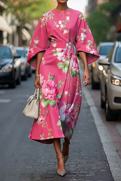 Ava – Soft Floral Dress