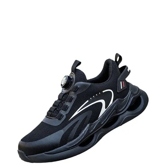 Luuk | Safe Black Work Sneakers