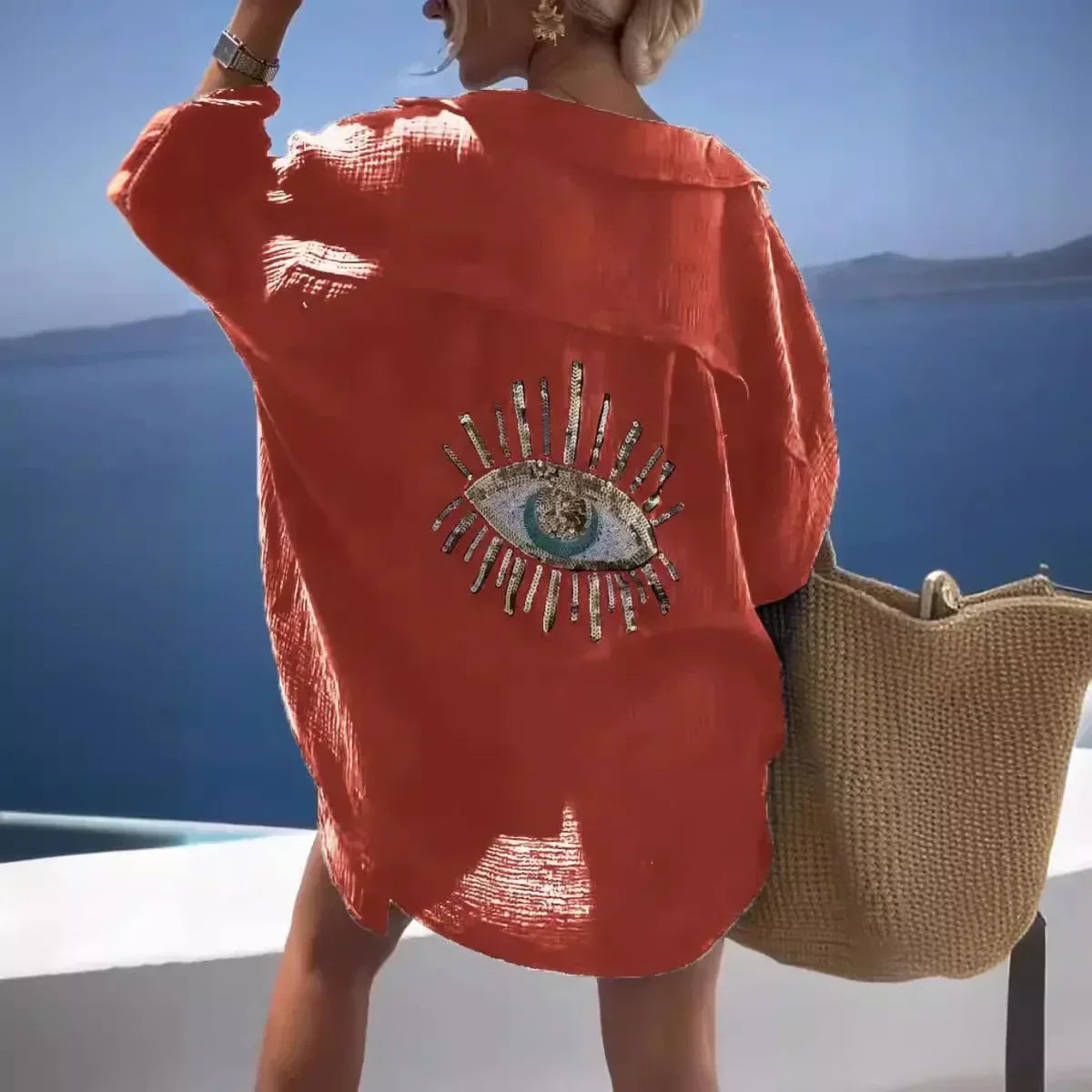 Isaiah - Sequin Embellished Blouse