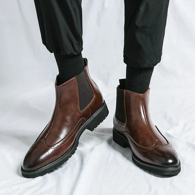 Dwight | Leather Chelsea Boots