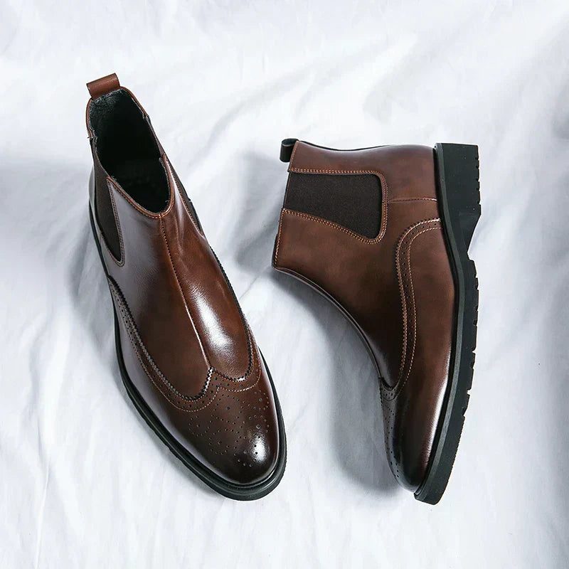Dwight | Leather Chelsea Boots