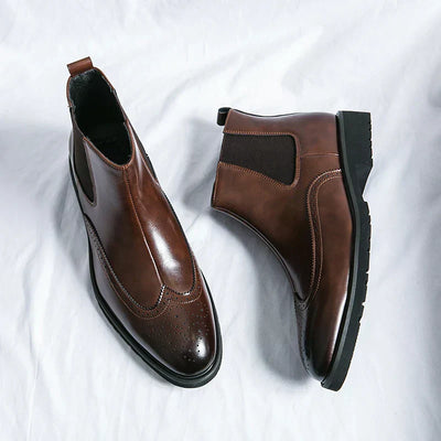 Dwight | Leather Chelsea Boots