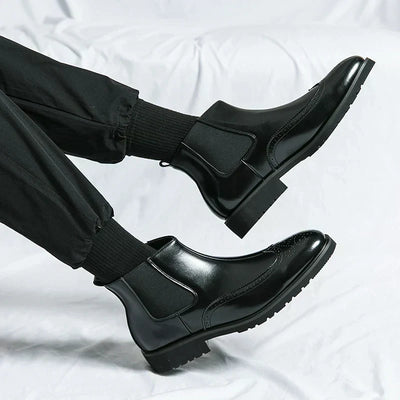 Dwight | Leather Chelsea Boots