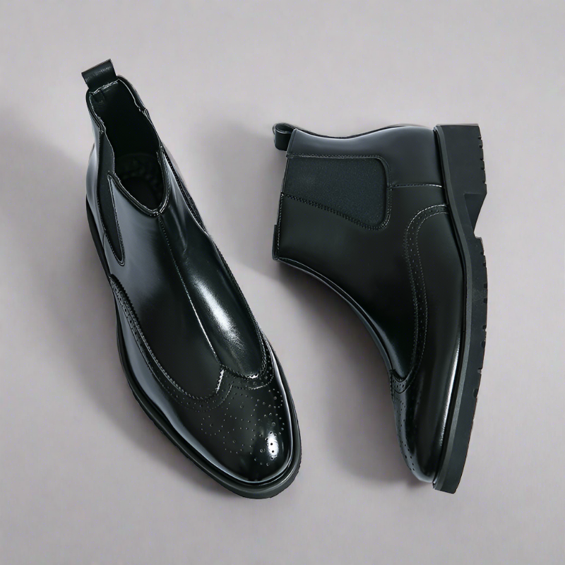 Dwight | Leather Chelsea Boots