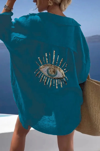 Isaiah - Sequin Embellished Blouse