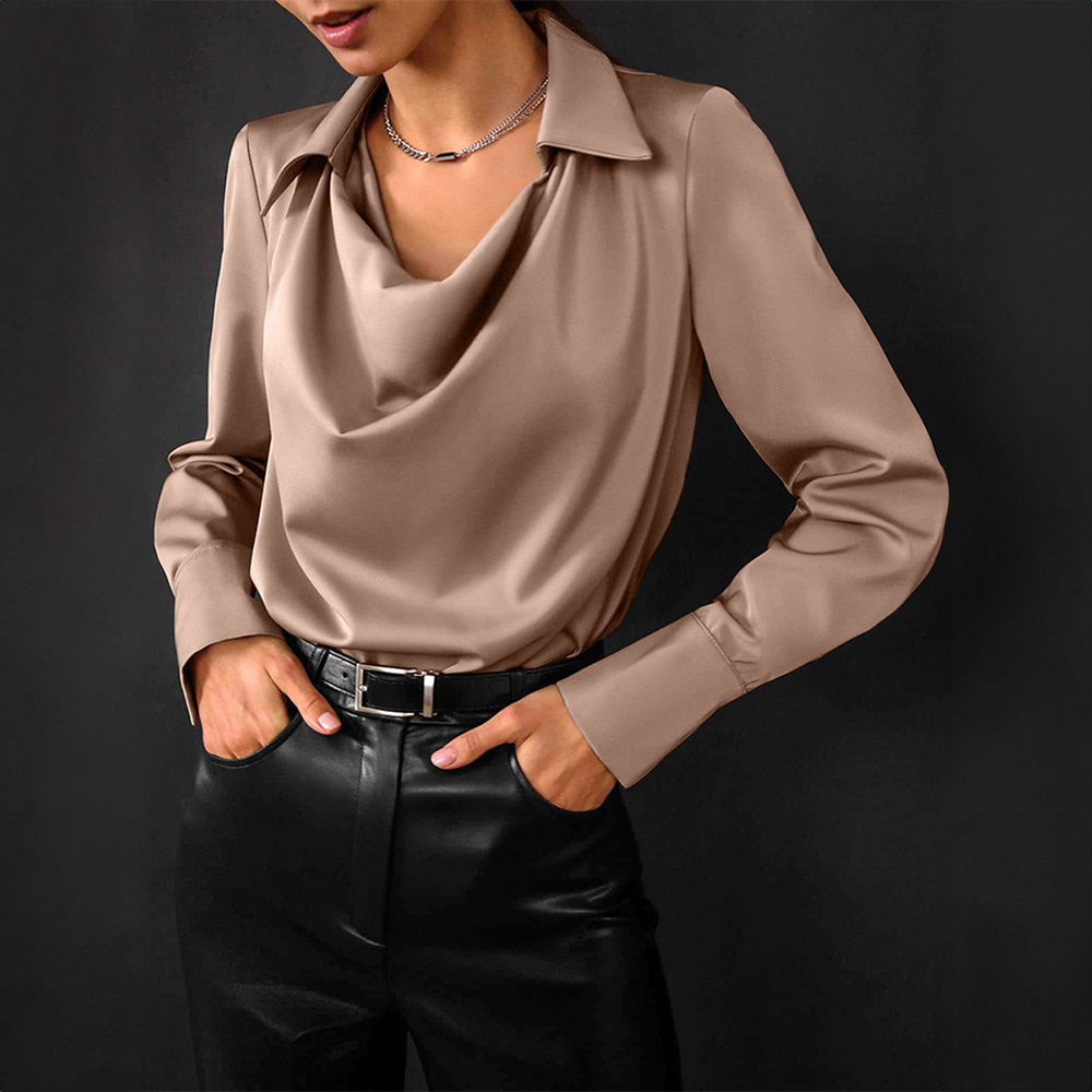 Selene - Luxe Satin Blouse