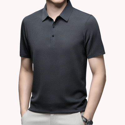 Bracciano | Silk Polo Shirt