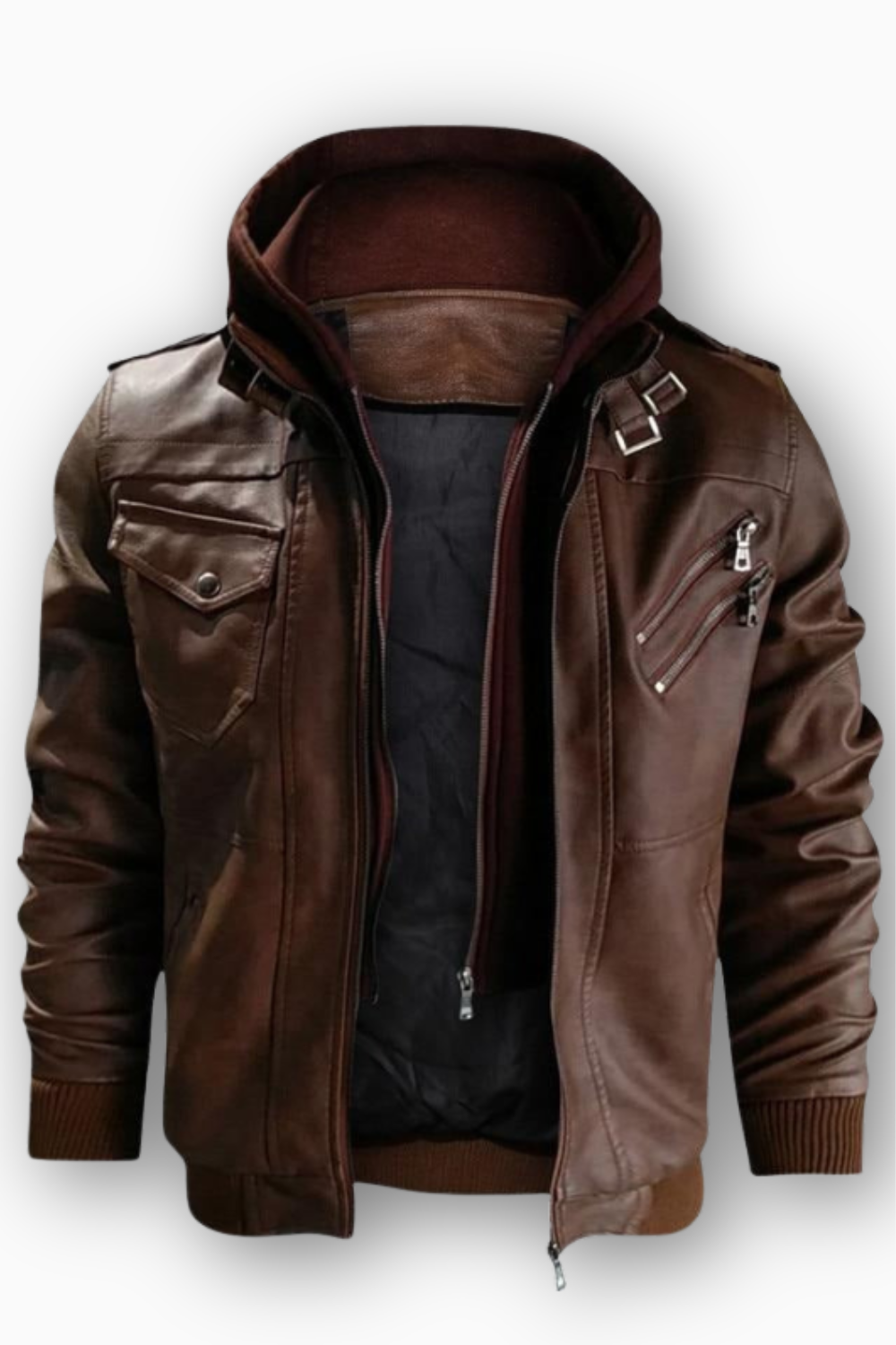 Jayden | Faux Leather Jacket