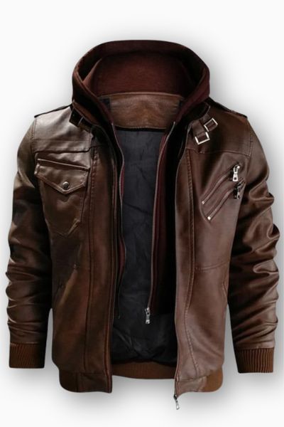 Jayden | Faux Leather Jacket