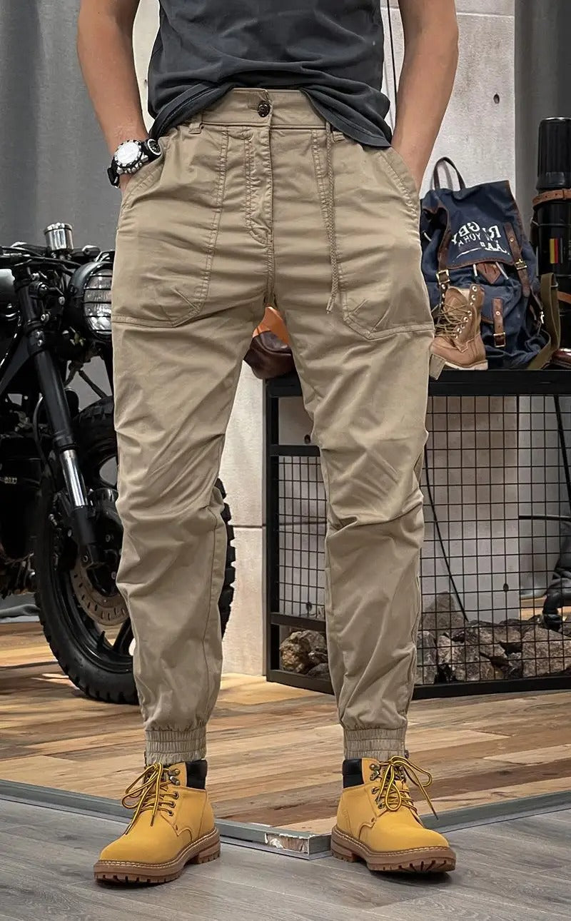 Lucas™ - Slim Fit Cargo Trousers with Practical Pockets