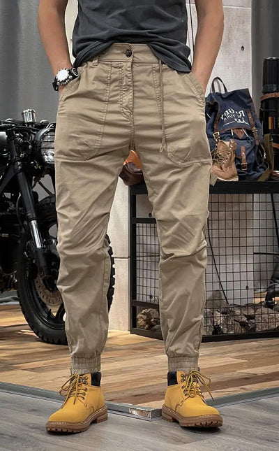 Lucas™ - Slim Fit Cargo Trousers with Practical Pockets