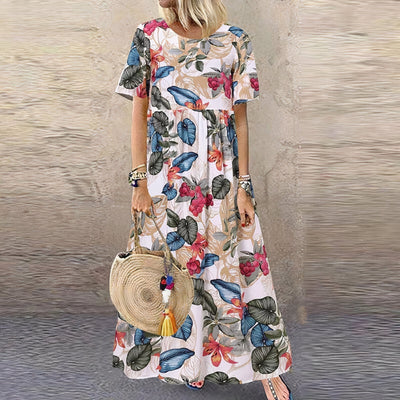 Masie - Comfortable floral dress