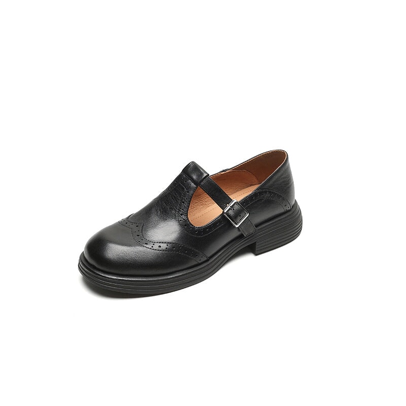 Matthea | Elegant Mary Janes Made From Vegan Leather