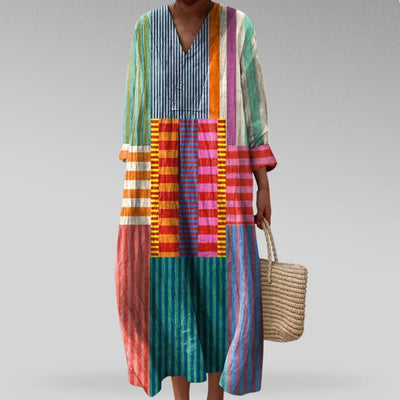 Cerelle™ | Elegant Geometric Dress