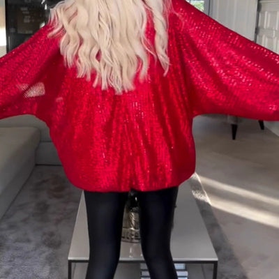 AMÉLIS™ | Shimmer Loose Fit Blouse