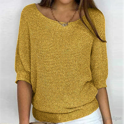 Eunice™ - Relaxed Premium Knit Top