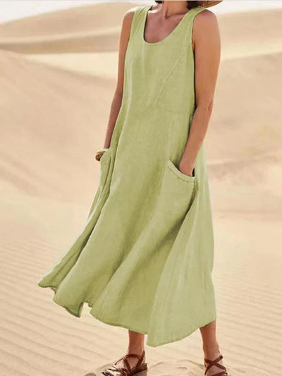 Alexa | Soft Linen Dress